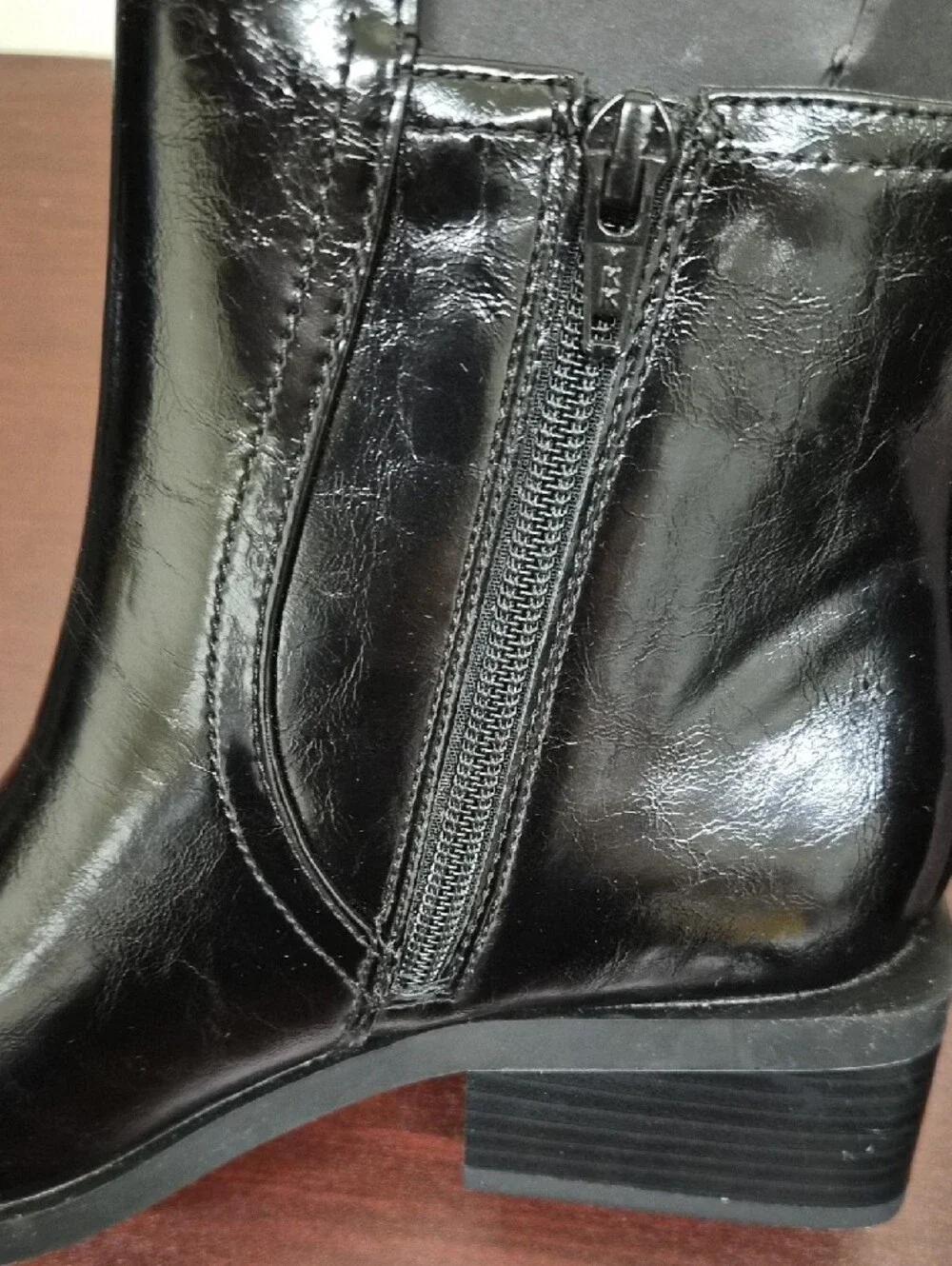 wild fable Black Ankle Boots W/ Memory Foam Size 6.5